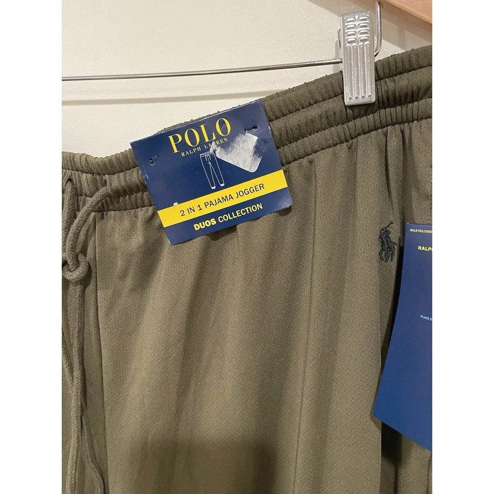 Polo‎ Ralph Lauren 2-in-1 Jogger XL Green Loungewear Sleepwear Men